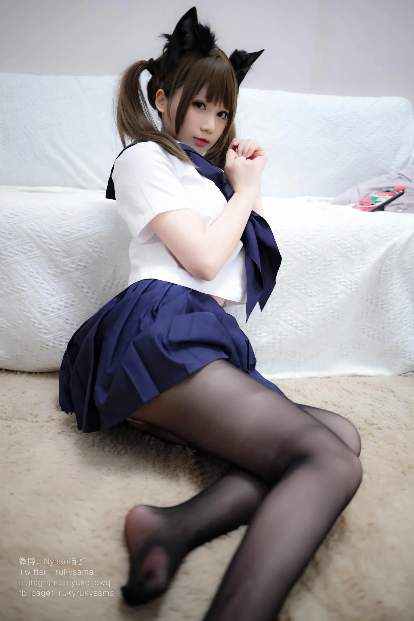 Nyako喵子 – NO.08 水手服 [47P]插图7